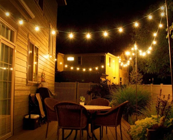 How to create an outdoor space with string lights?cid=3