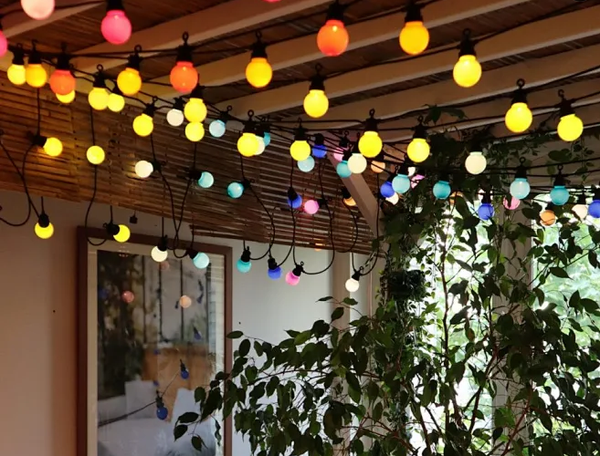 Creative indoor light string